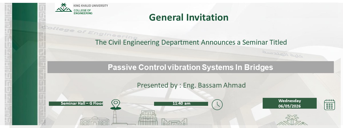 Seminar: Passive Control vibration Systems In Bridges